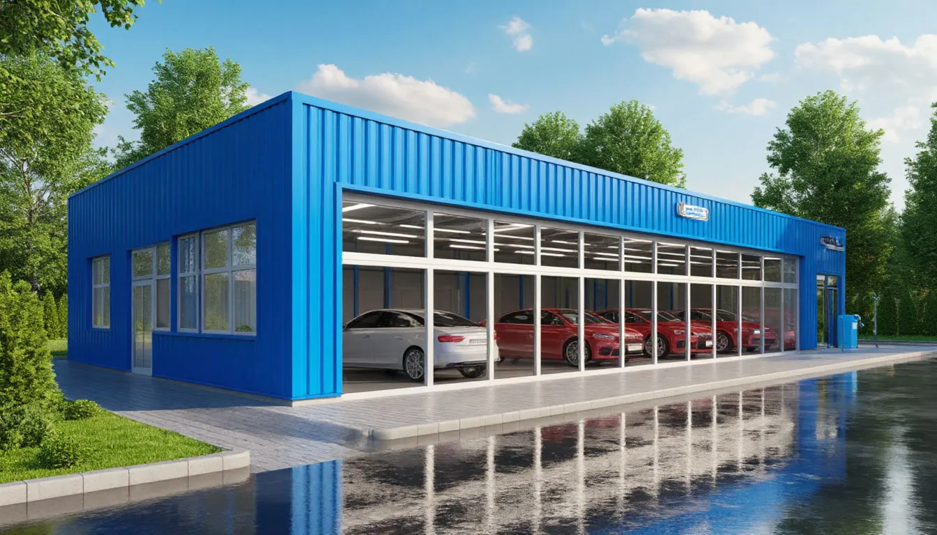 Строительство автомойки